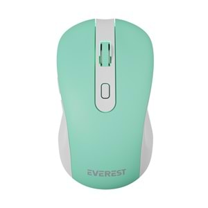 Everest KM-730 Yeşil/Beyaz Kablosuz Q Multimedia Klavye + Mouse Set