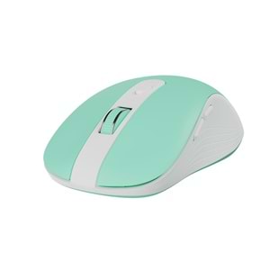 Everest KM-730 Yeşil/Beyaz Kablosuz Q Multimedia Klavye + Mouse Set