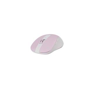 Everest KM-730 Pembe/Beyaz Kablosuz Q Multimedia Klavye + Mouse Set