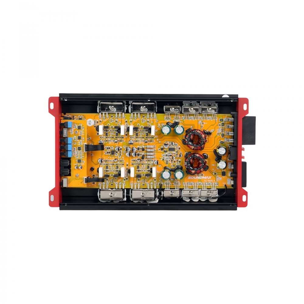 Sounmax SX-N500.4 Class D 90 X 4 Watt 4 Kanal Oto Anfi
