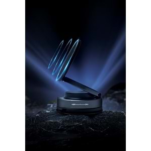 Powerway TT77 Yüksek Kaliteli Manyetik Araç İçi Telefon Tutucu Katlanabilir 360 Derece Açı