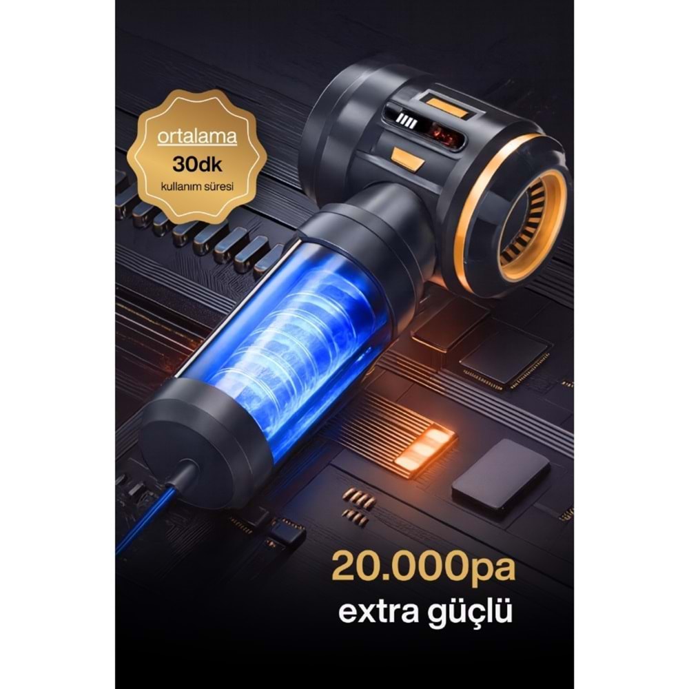 Mpıa MCV-05 Gold Edition 10 IN 1 Araç Süpürgesi