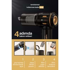 Mpıa MCV-05 Gold Edition 10 IN 1 Araç Süpürgesi