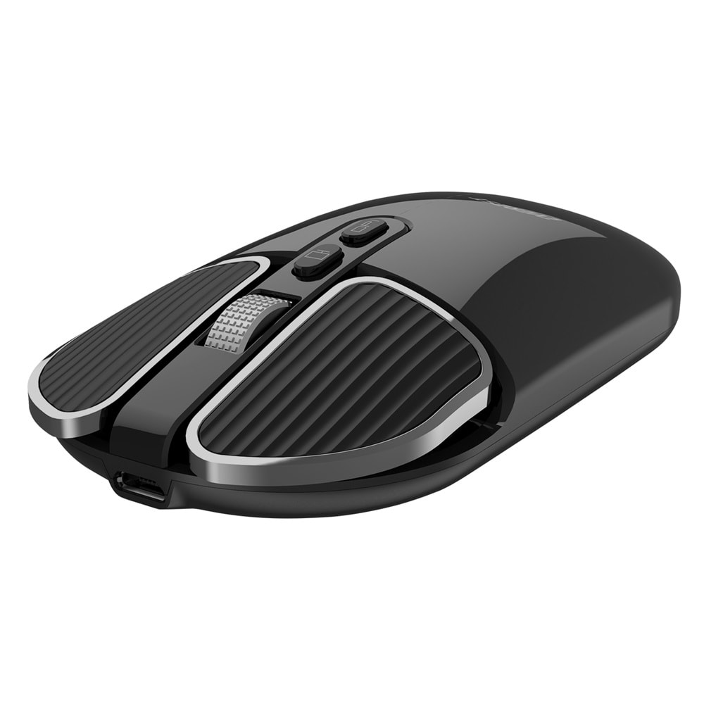 Everest SM-620 2in1 Bluetooth+2,4Ghz Şarjlı Metalik Süper Sessiz Mobil-TV-PC Destekli Kablosuz Mouse