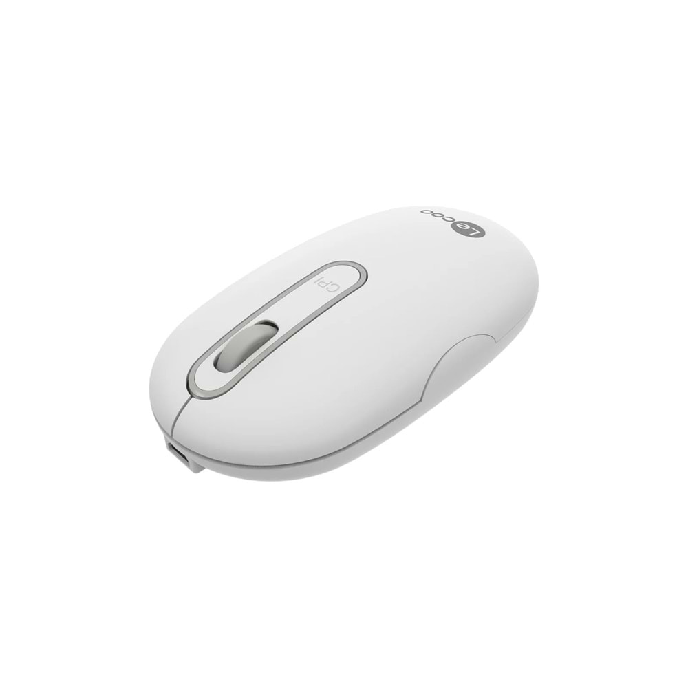 Lecoo WS207 Kablosuz 1600DPI 4 Tuşlu Optik Mouse Beyaz