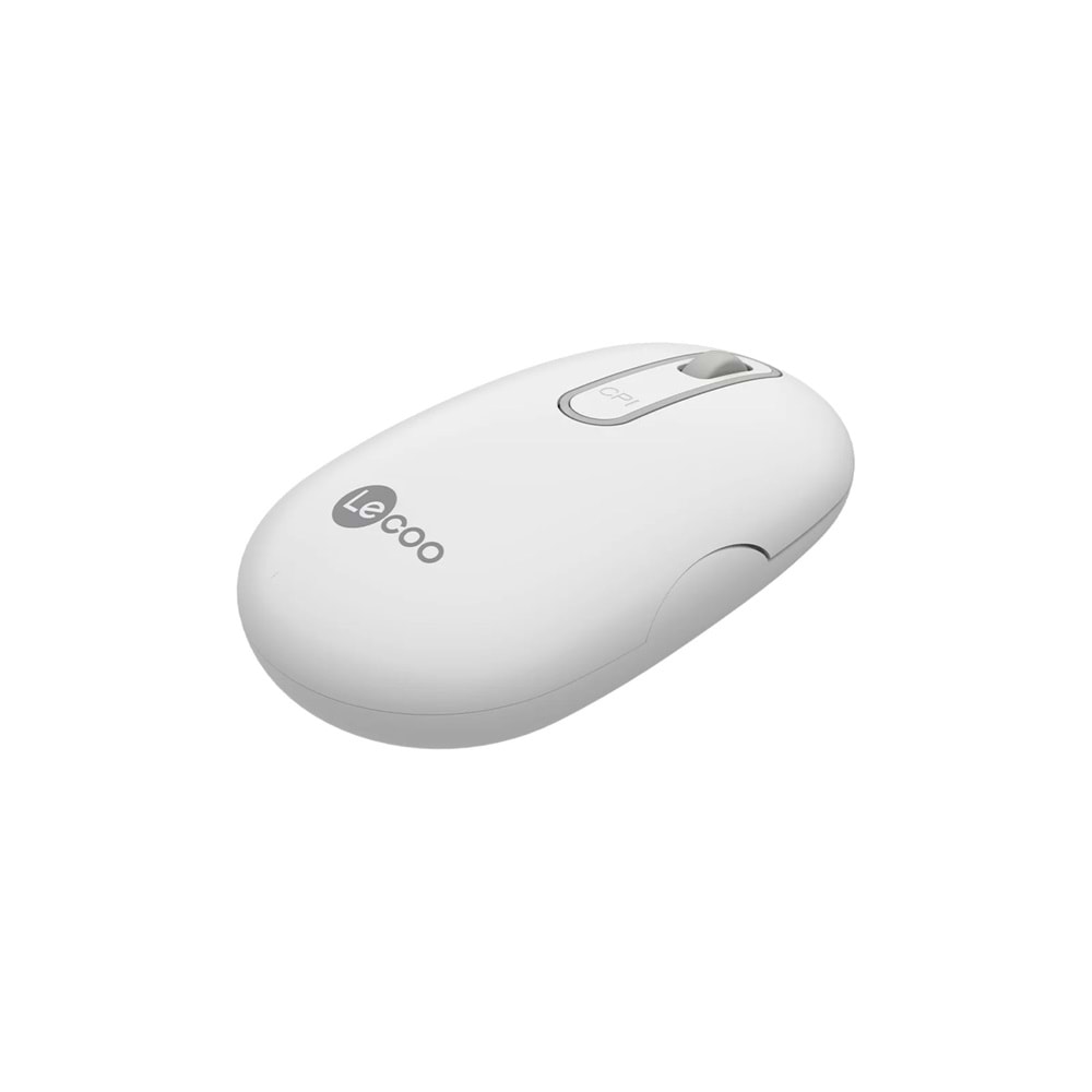 Lecoo WS207 Kablosuz 1600DPI 4 Tuşlu Optik Mouse Beyaz