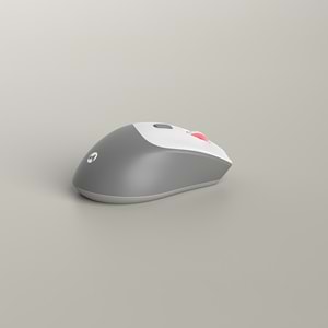 Everest KM-78 Rena Krem/Gri/Kahve Kablosuz 2.4 + BT RGB Aydınlatmalı Sessiz Q Su Sıçramasına Dayanıklı Klavye + Mouse Se