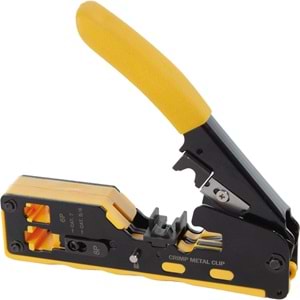 Taplin TK-812 Cat5/Cat6/CAT7 EZ-RJ45-RJ11 Konnektör Sıkma Pensesi