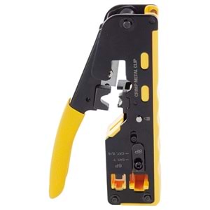 Taplin TK-812 Cat5/Cat6/CAT7 EZ-RJ45-RJ11 Konnektör Sıkma Pensesi