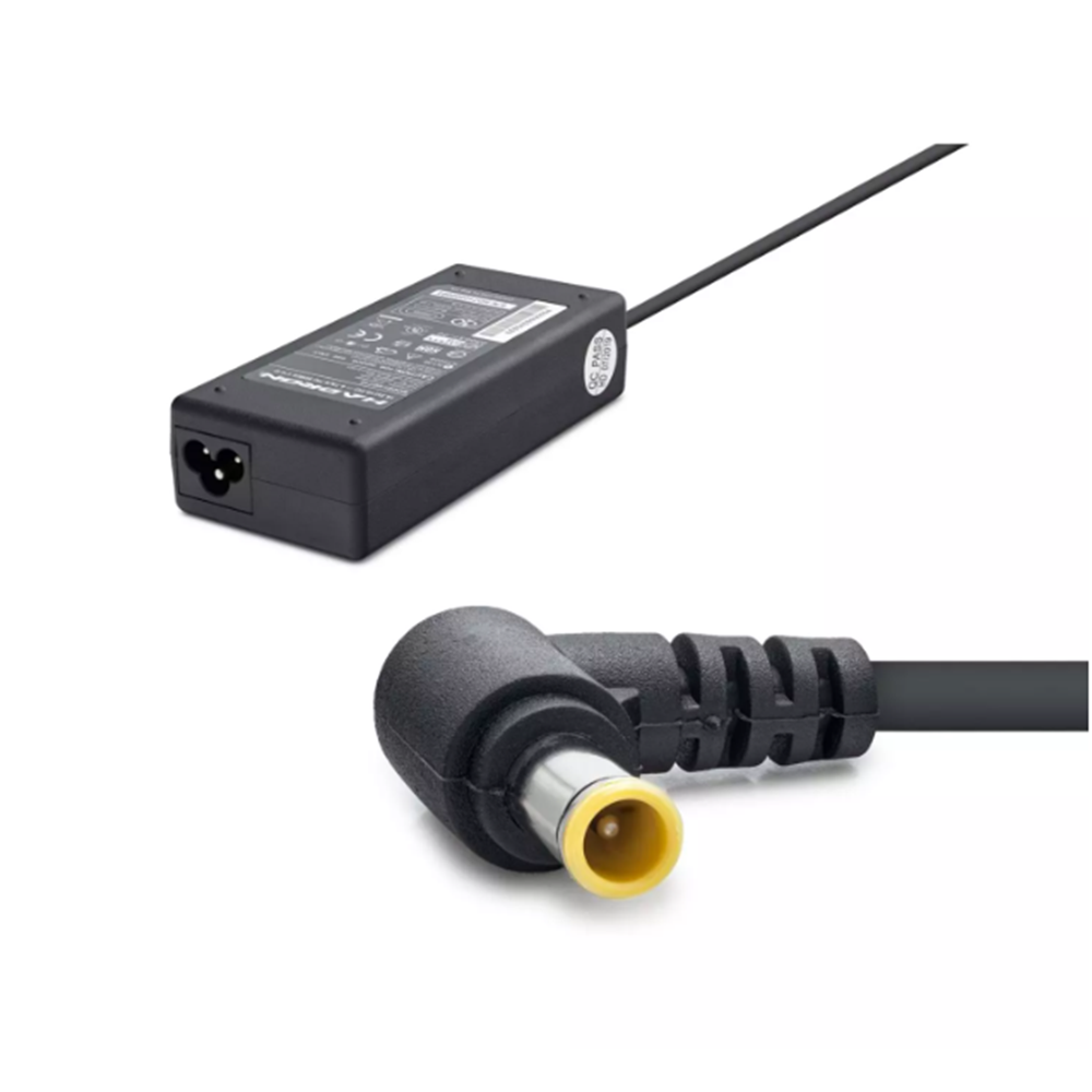 Hadron HD712 90W Laptop Adaptörü 19.5V 4.74A 6.5x4.4 mm Kalın Uç SONY HP Uyumlu - Siyah
