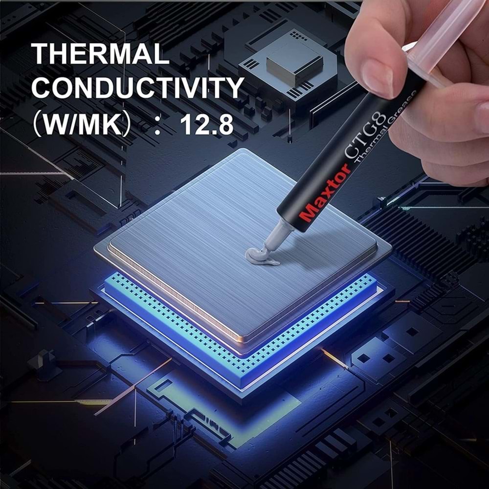 Maxtor CTG8 12,8W/m.k 4gr cpu Termal Macun