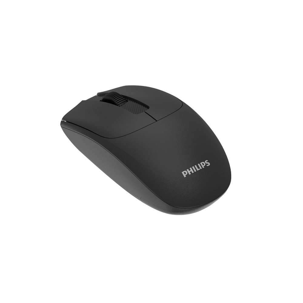 Philips SPK7398 Siyah Sessiz Optik Kablosuz Mouse