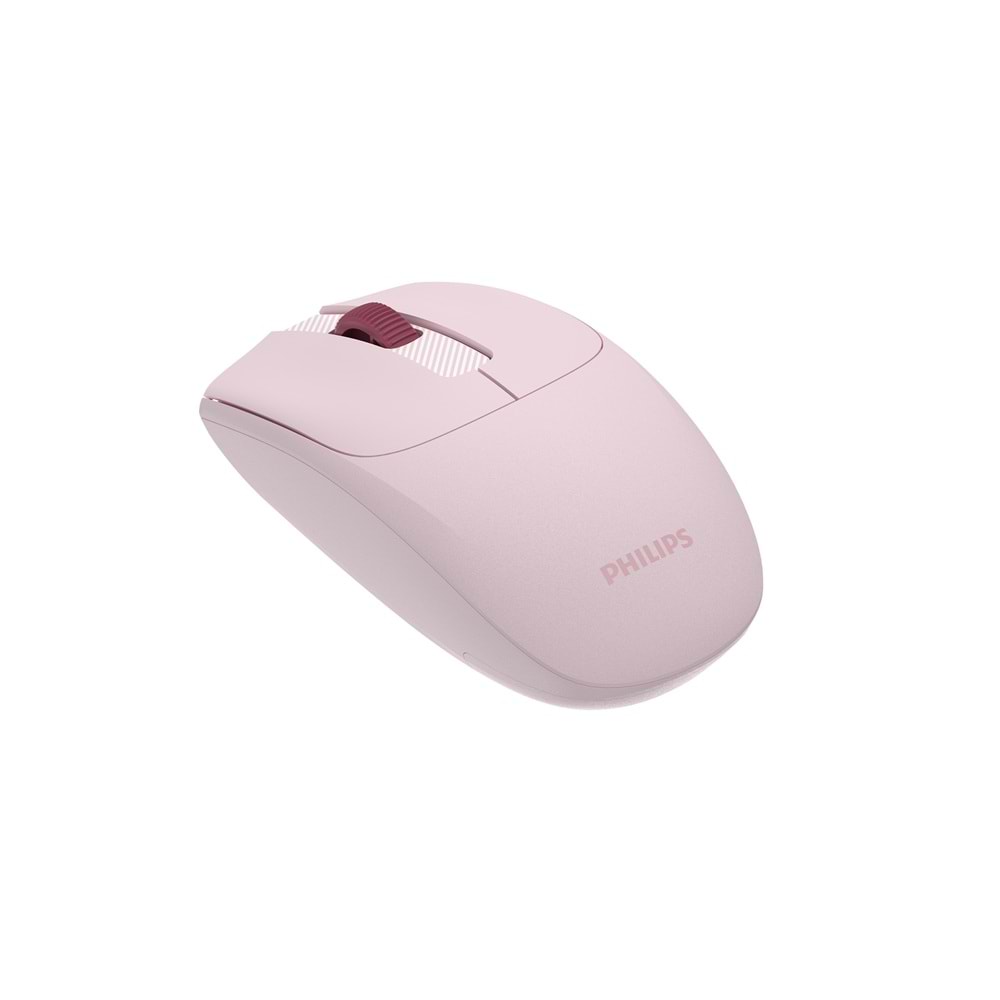 Philips SPK7398 Pembe Sessiz Optik Kablosuz Mouse