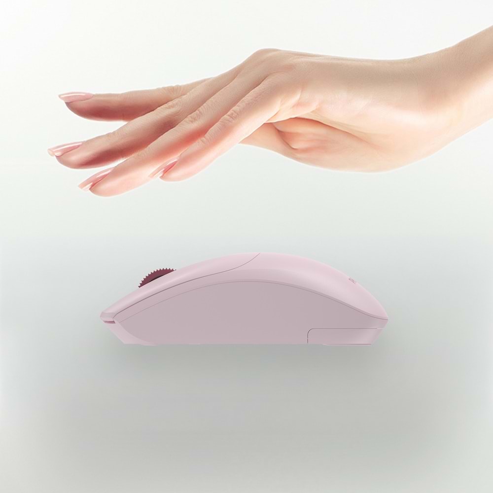 Philips SPK7398 Pembe Sessiz Optik Kablosuz Mouse