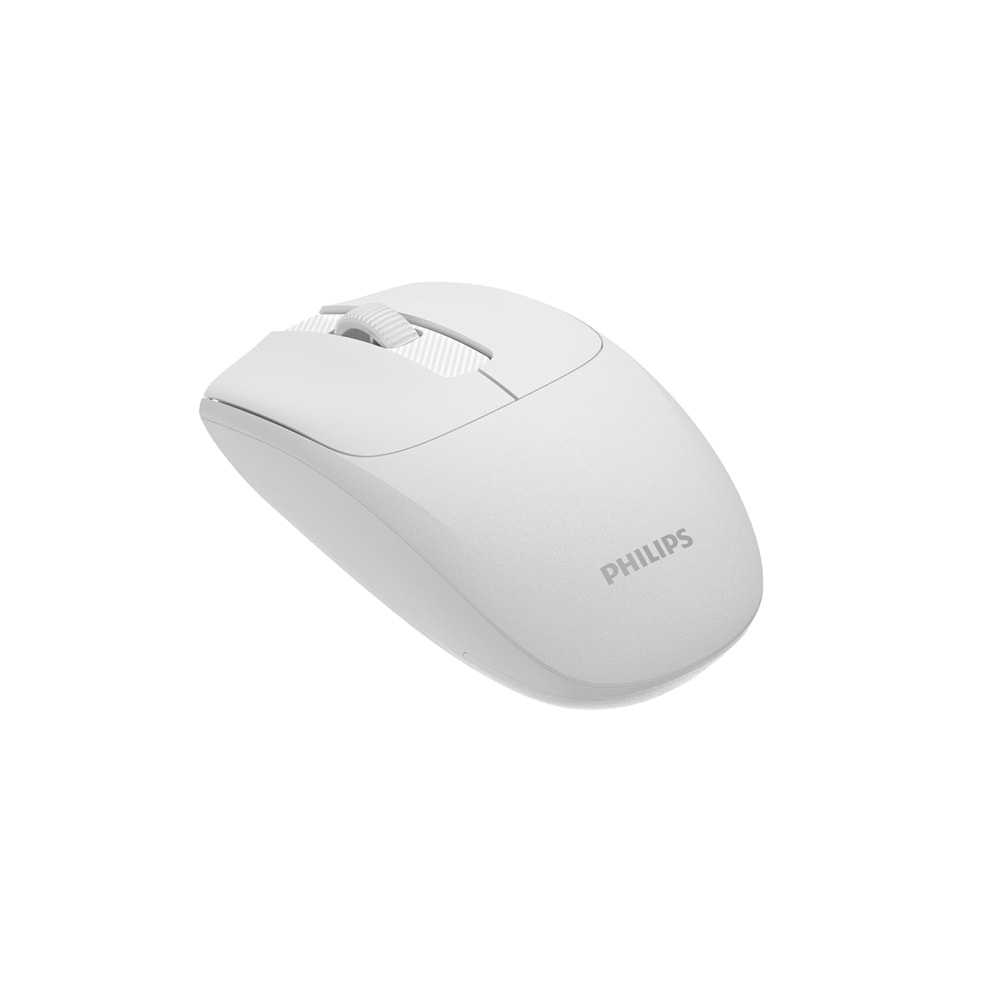 Philips SPK7398 Beyaz Sessiz Optik Kablosuz Mouse