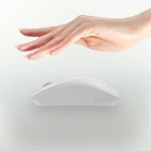 Philips SPK7398 Beyaz Sessiz Optik Kablosuz Mouse