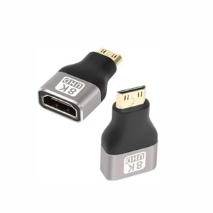 Taplin TK-158 8K HDMI Dişi - Mini HDMI Erkek Çevirici Adaptör