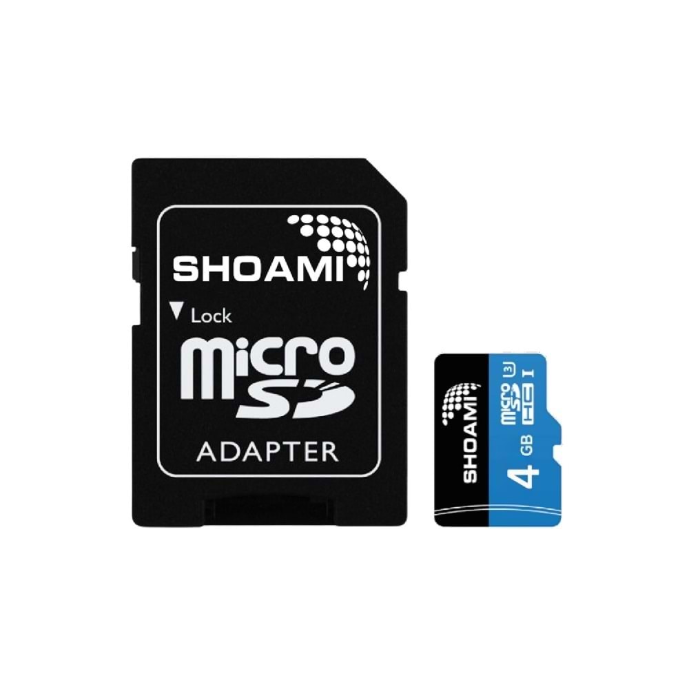 Shoamı SHM4 High Speed 4GB TF Kart & SD Adaptör Kutusuz