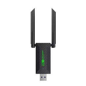 Everest EVERLINK EWA600 600Mbps 2.4GHz/5GHz WIFI-5 AC600RTL8811 2*2dBi Antenli Usb Kablosuz Adaptör