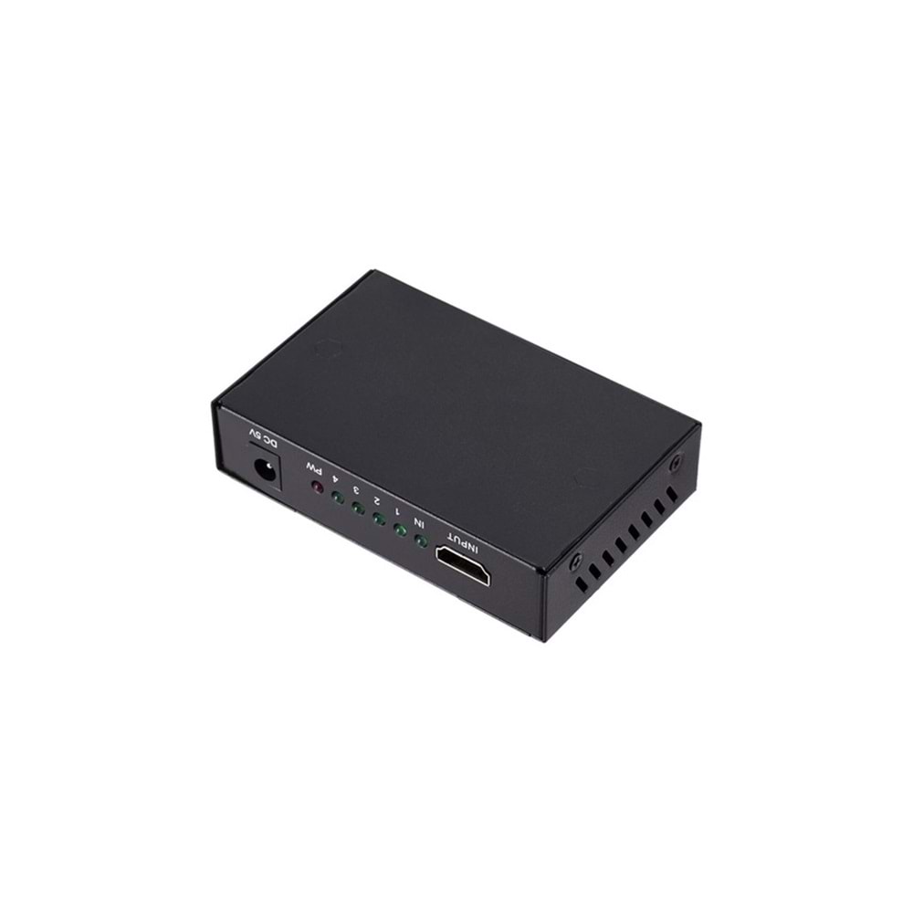 Taplin THS-104 4 Port Hdmi Çoğaltıcı 4K Hdmı Splitter 1 Giriş 4 Çıkış Hdmi Çoklayıcı