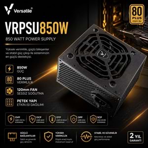 Versatile VRPSU850W 850 Watt 80 Plus Psu Power Supply