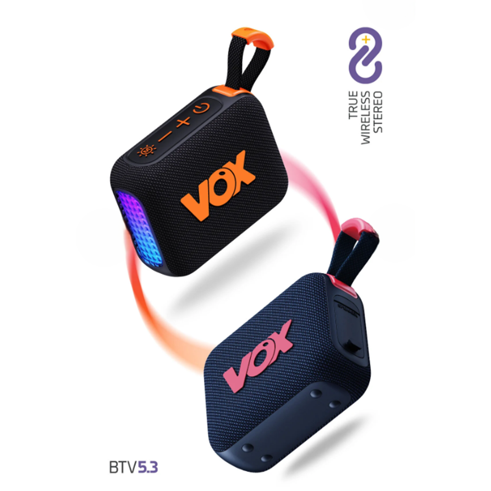 Powerway IPX4 Vox Usb Hafıza Kartı Aux Radyo Led Işıklı Bluetooth Hoparlör Hi-Fi Ses Bombası