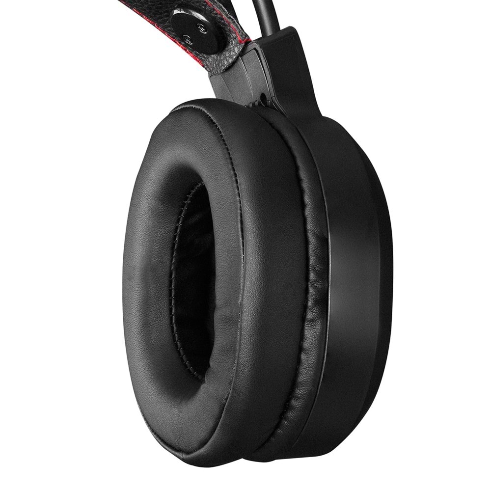 Rampage RM-K12 MANLY Siyah 7.1 Usb Surround RGB Işık EfektliGaming Oyuncu Mikrofonlu Kulaklık
