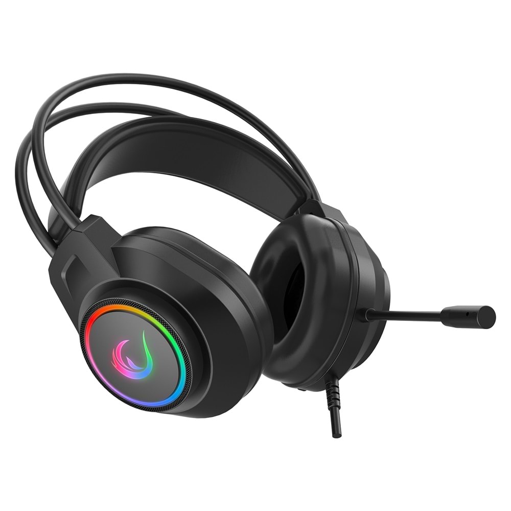 Rampage RM-K55 Kipchak Siyah RGB Led 7.1 Gaming MikrofonluOyuncu Kulaklığı