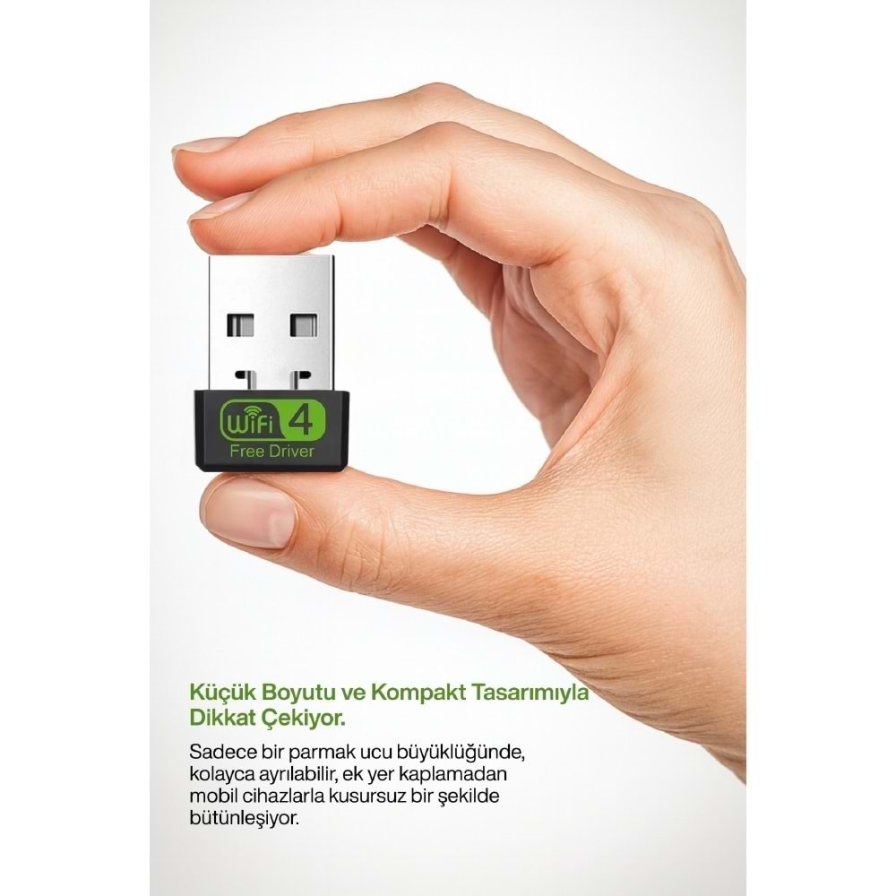 Concord W-4 Free Driver Mini Wi-Fi Adaptör