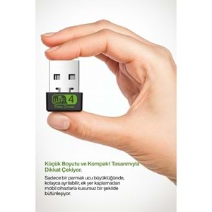 Concord W-4 Free Driver Mini Wi-Fi Adaptör