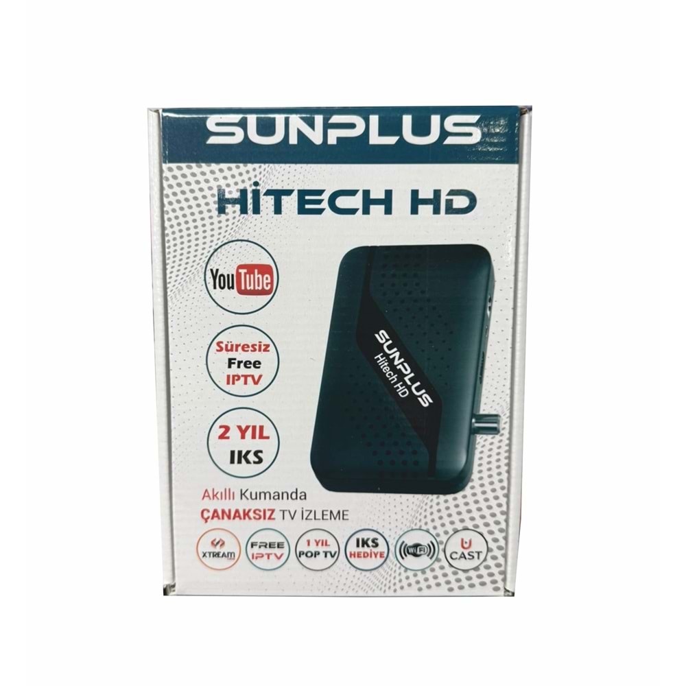 Sunplus Hitech hd IPTV Hediye Uydu Alıcısı