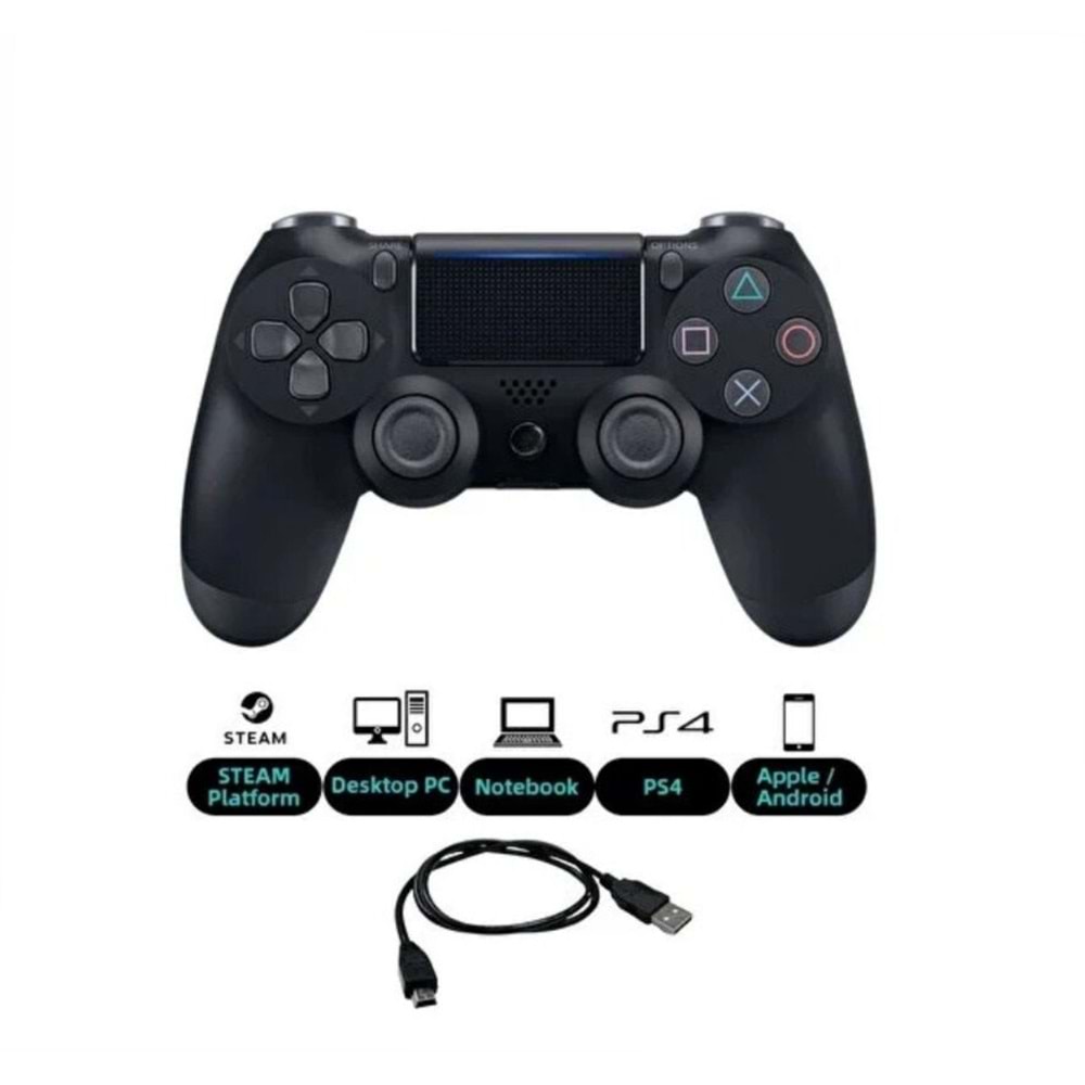 Taplin S4 Double Shock 4 Wireless Kablosuz PS4 Oyun Kolu