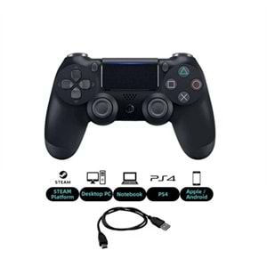 Taplin S4 Double Shock 4 Wireless Kablosuz PS4 Oyun Kolu