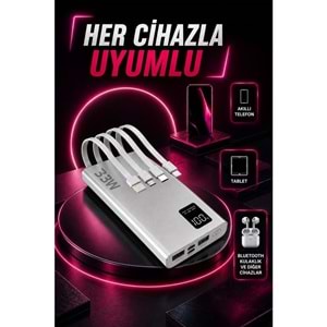 Sprange SR-P29 20.000 mAh 33W Hızlı Şarj Powerbank