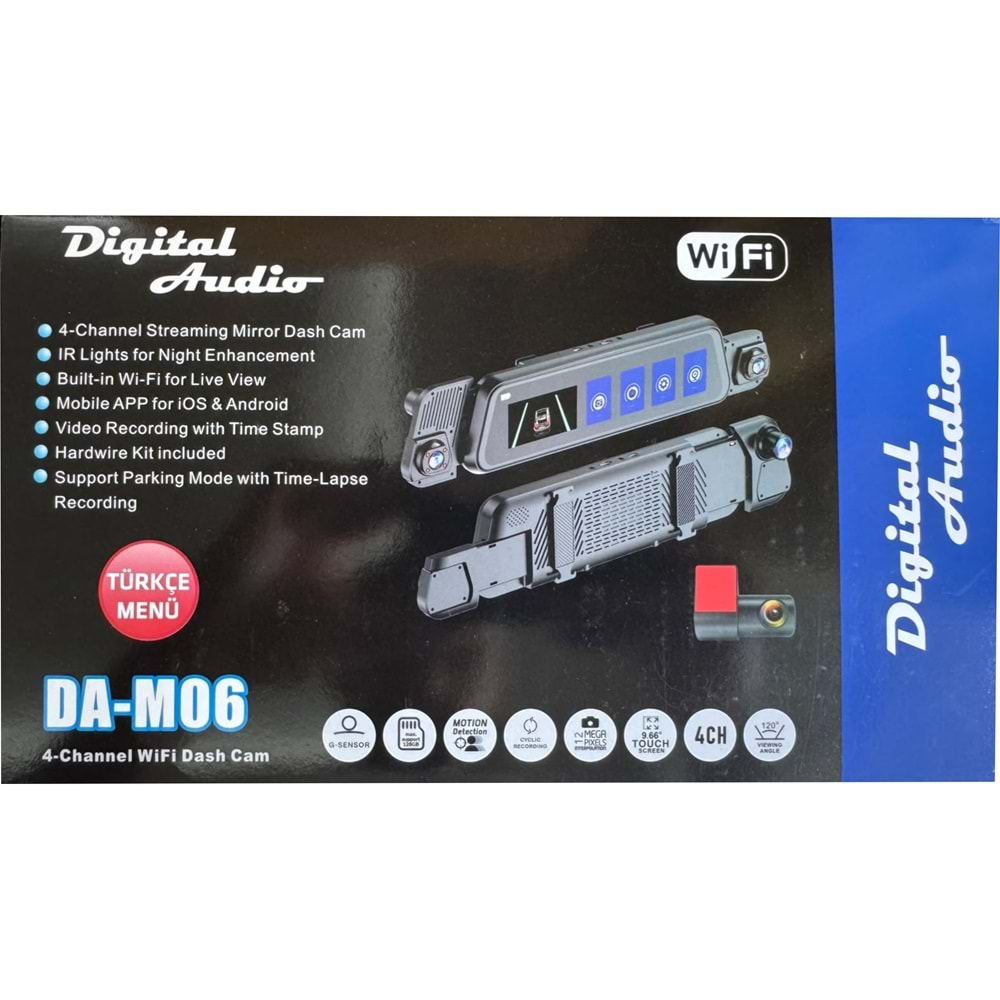Digital Audio DA-M06 Dikiz Ayna 9,66