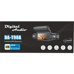 Digital Audio DA-T98A Araç İçi Kamera 4 Kameralı