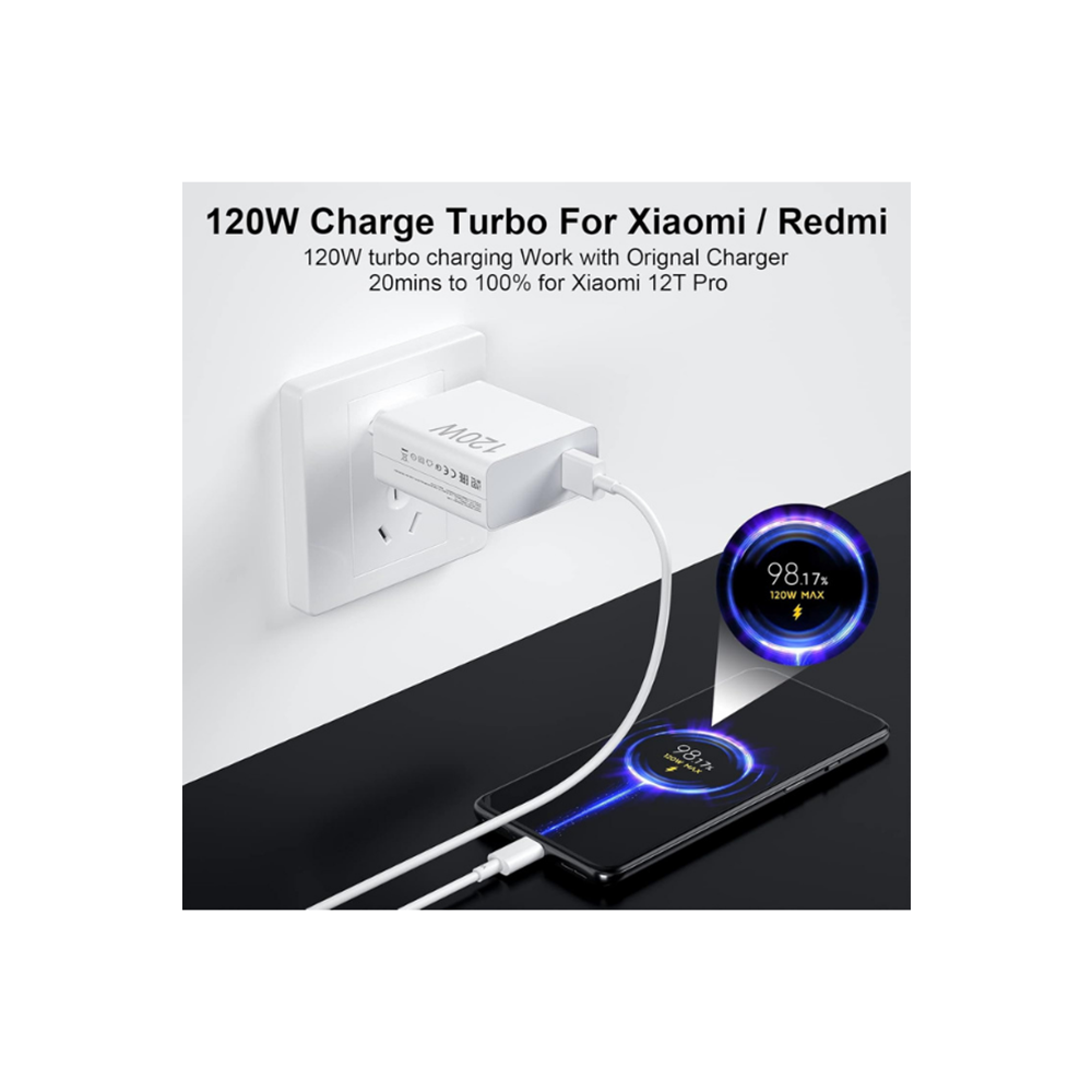 Jnuobı JC-120A 120W Turbo s-Saniyeli TYPC-C Şarj Seti