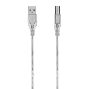 S-link SL-U2020 Usb2.0 2m Şeffaf Yazıcı Kablo