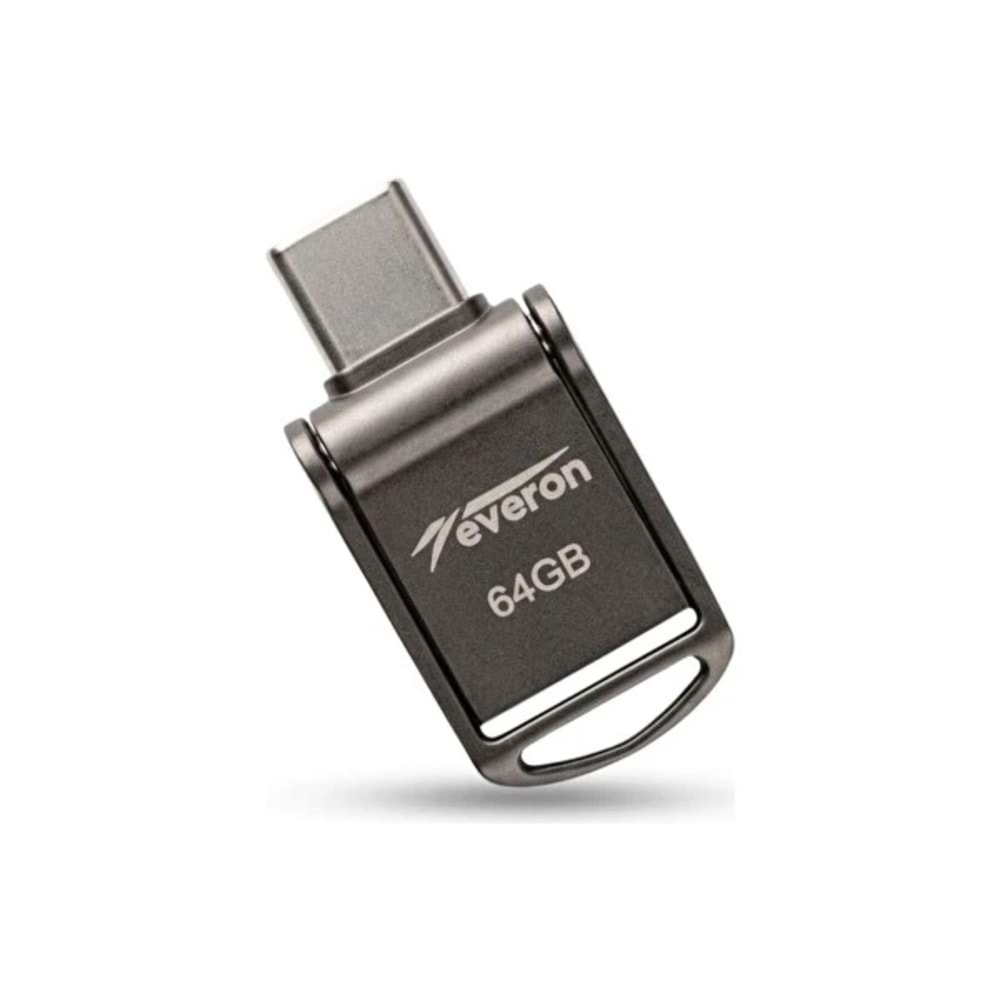 Everon EVR-OTG-64 64 GB TypeC USB OTG 3.0 Metal Flash Bellek