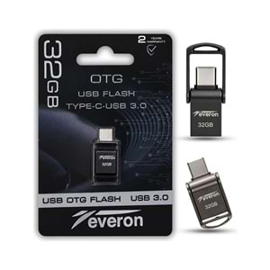 Everon EVR-OTG-32 32 GB TypeC USB OTG 3.0 Metal Flash Bellek