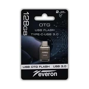 Everon EVR-OTG-128 128 GB TypeC USB OTG 3.0 Metal Flash Bellek