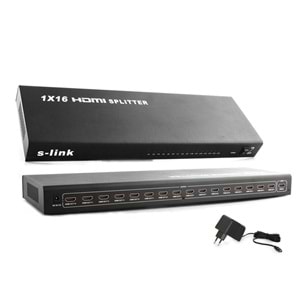 S-link SL-LU626 16 Port HDMI 1080P 3D Splitter