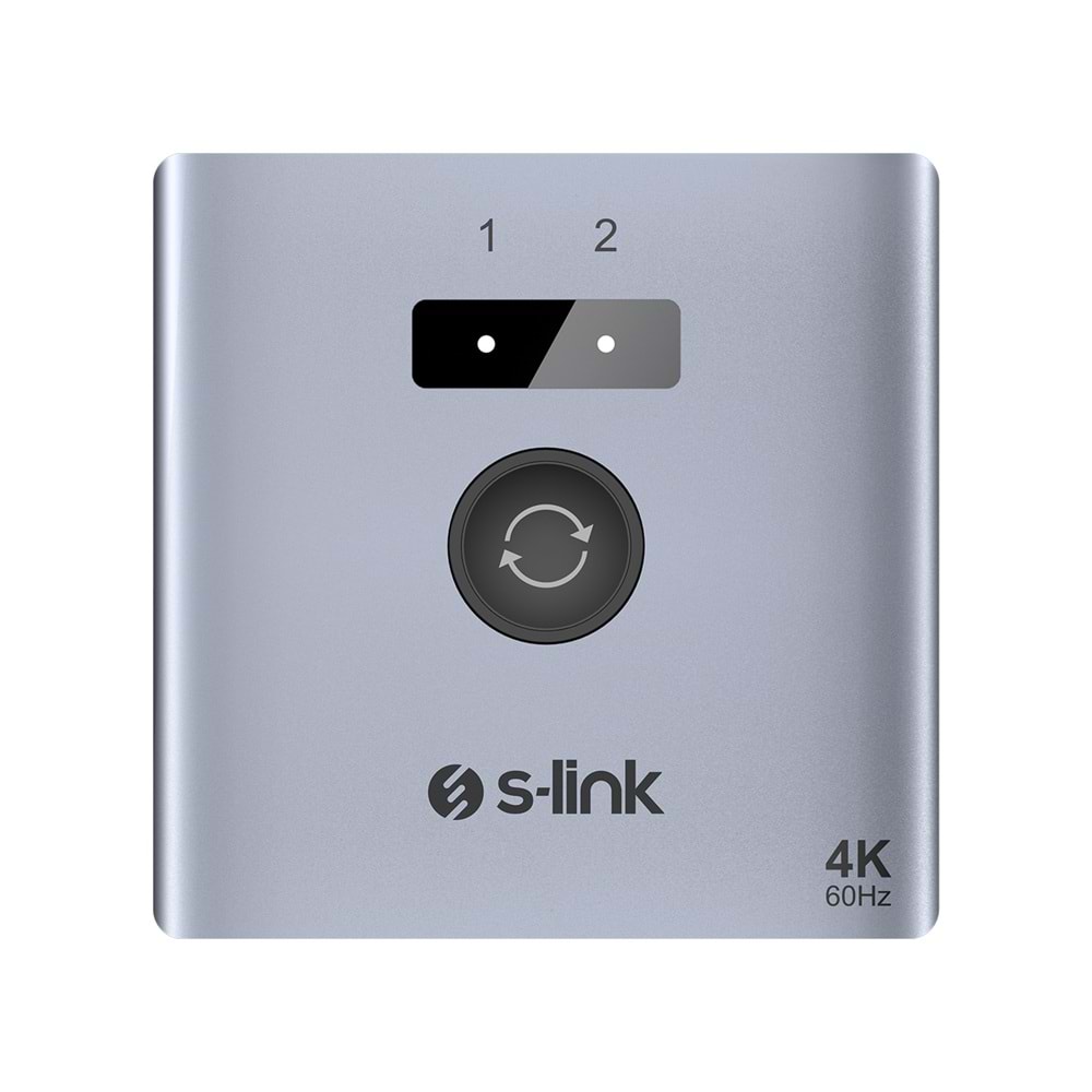S-link SL-LU602 2 Port 4K 60HZ HDMI Çift Yönlü Switch