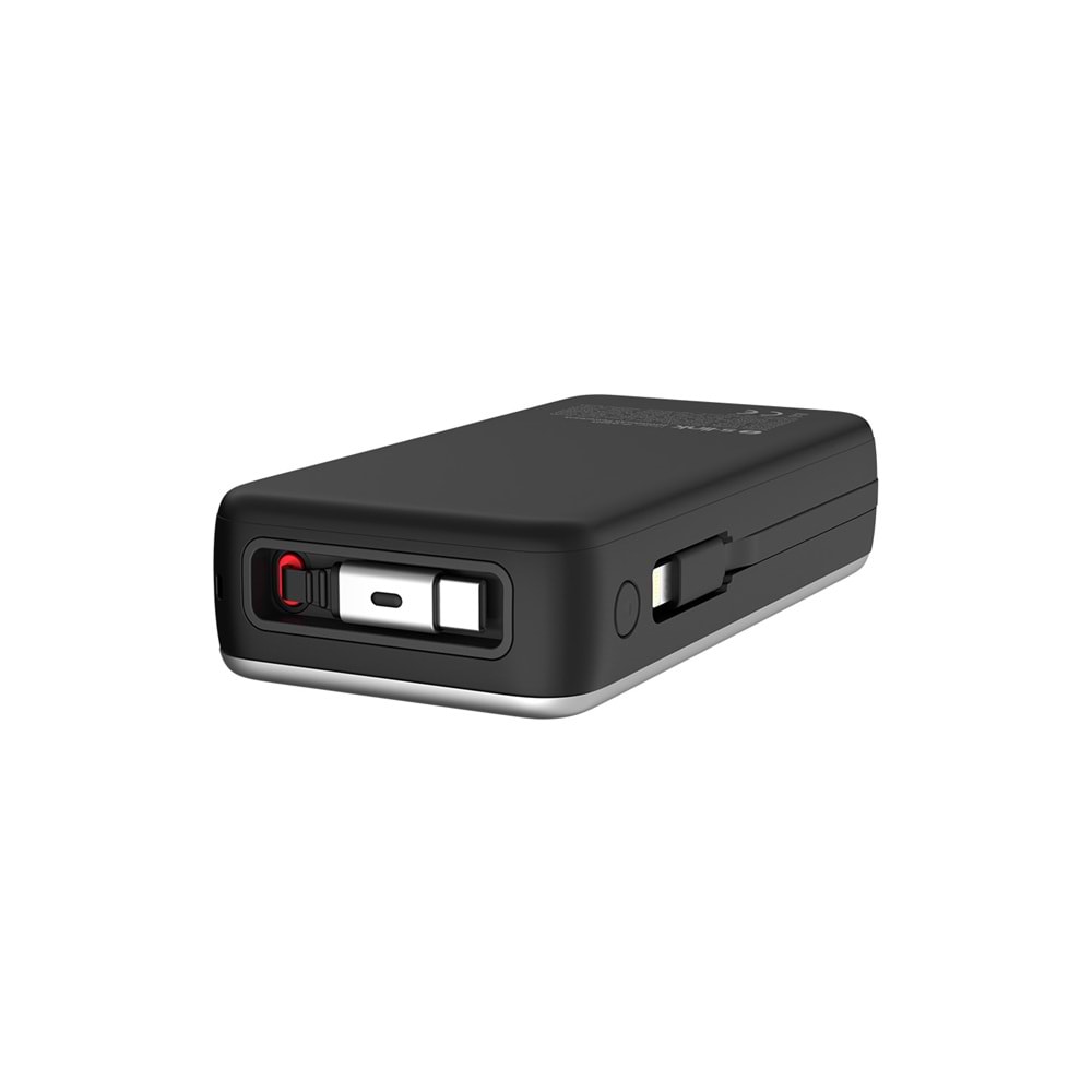 S-link IP-G20M 20000mAh PD65W Makaralı Siyah LCD Taşınabilir Pil Şarj Cihazı Powerbank