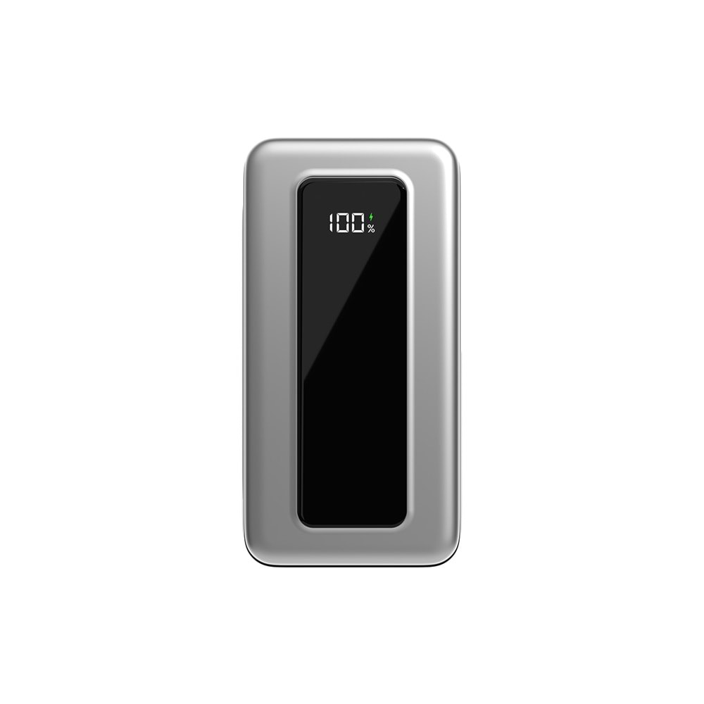 S-link IP-G20M 20000mAh PD65W Makaralı Siyah LCD Taşınabilir Pil Şarj Cihazı Powerbank