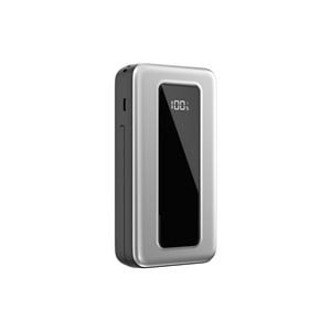 S-link IP-G20M 20000mAh PD65W Makaralı Siyah LCD Taşınabilir Pil Şarj Cihazı Powerbank