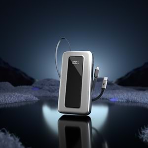 S-link IP-G20M 20000mAh PD65W Makaralı Siyah LCD Taşınabilir Pil Şarj Cihazı Powerbank