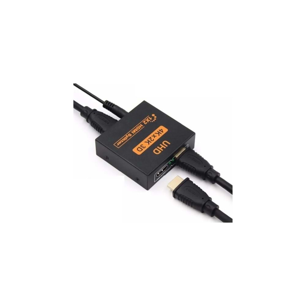 Taplin THS-102 2 Port Hdmi Çoğaltıcı 4K Hdmı Splitter 1 Giriş 2 Çıkış Hdmi Çoklayıcı