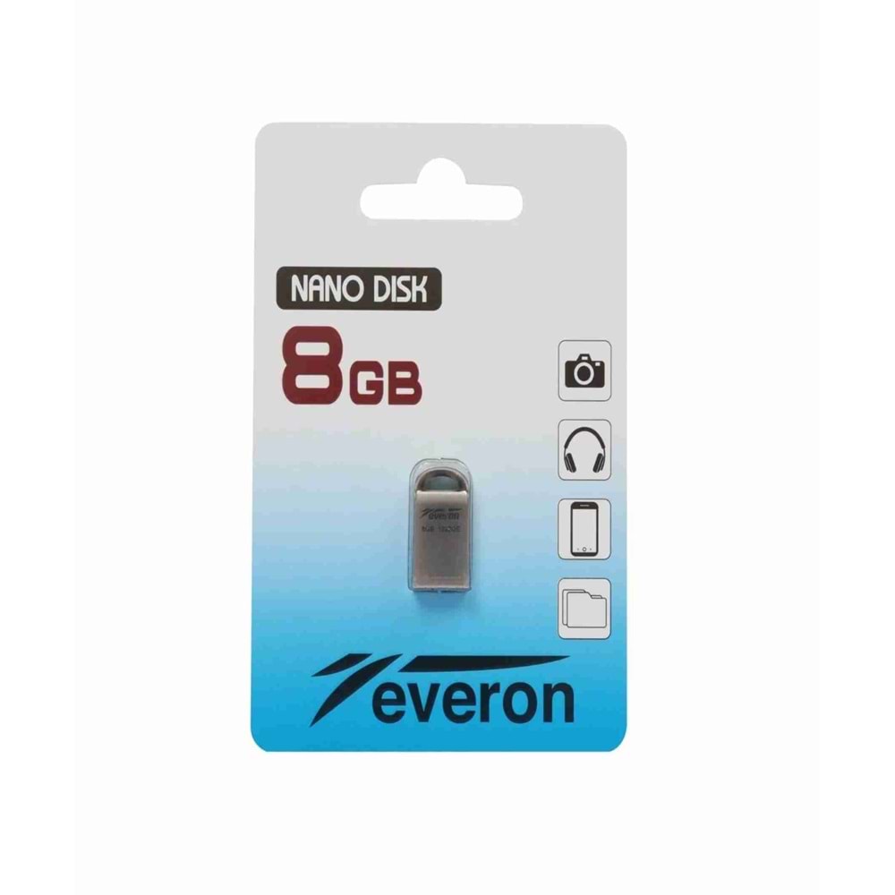 Everon 8 GB Usb Fit Nano 2,0 Mini Flash Bellek