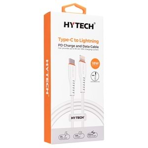 Hytech HY-XPD10 PD 18W 1m Type C to Lightning PD QuickCharge Hızlı Şarj Kablosu